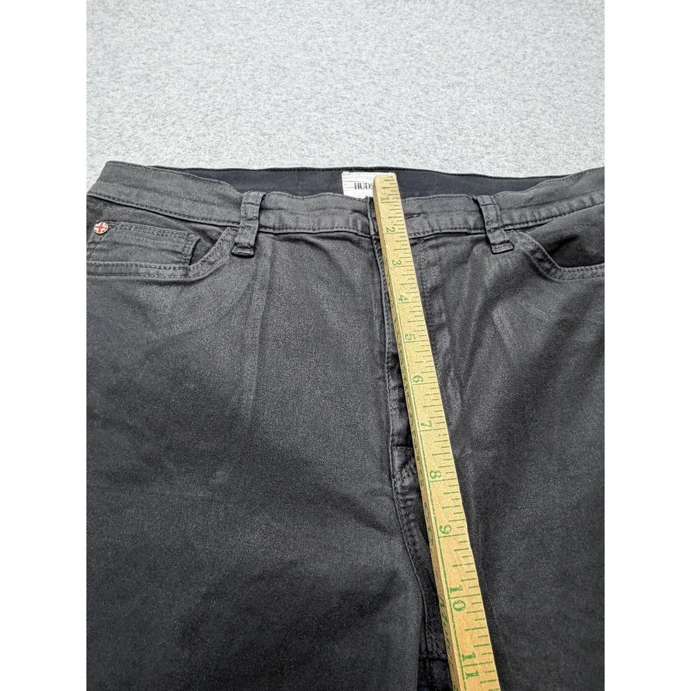 Hudson Bootcut Jeans Womens 32 Black High Rise Stretch Dark Wash Denim‎